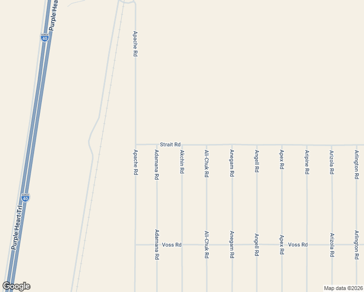 map of restaurants, bars, coffee shops, grocery stores, and more near 10000 Akchin Road in Yucca