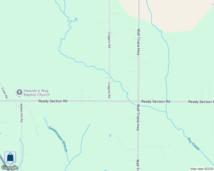 map of restaurants, bars, coffee shops, grocery stores, and more near 150 Coggins Road in Ardmore