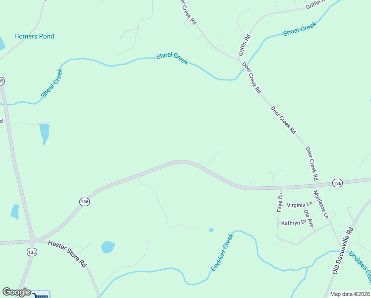 map of restaurants, bars, coffee shops, grocery stores, and more near 2105 Dacusville Road in Easley