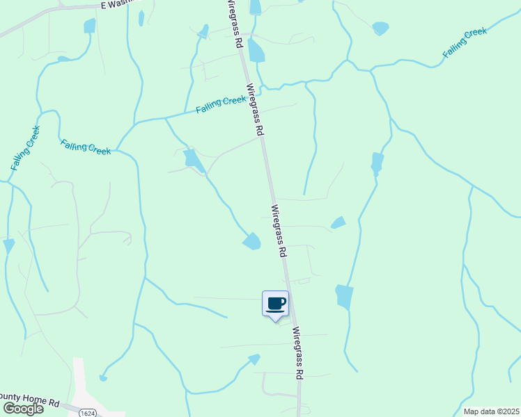 map of restaurants, bars, coffee shops, grocery stores, and more near 410 Wiregrass Road in Rockingham