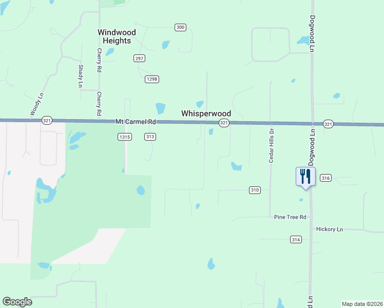 map of restaurants, bars, coffee shops, grocery stores, and more near 200 Hunters Chase Drive in Cabot