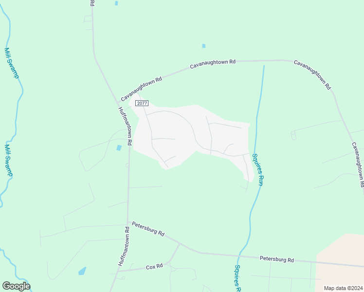 map of restaurants, bars, coffee shops, grocery stores, and more near 312 Boss Court in Richlands