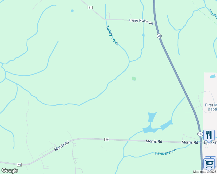 map of restaurants, bars, coffee shops, grocery stores, and more near in Elkmont