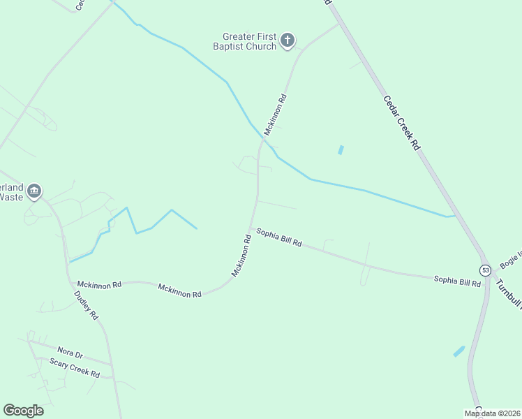 map of restaurants, bars, coffee shops, grocery stores, and more near 4600-4698 Trumilla Drive in Fayetteville