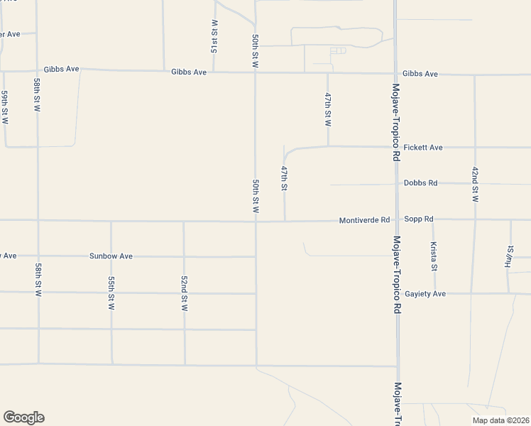 map of restaurants, bars, coffee shops, grocery stores, and more near 4961 Montiverde Road in Mojave