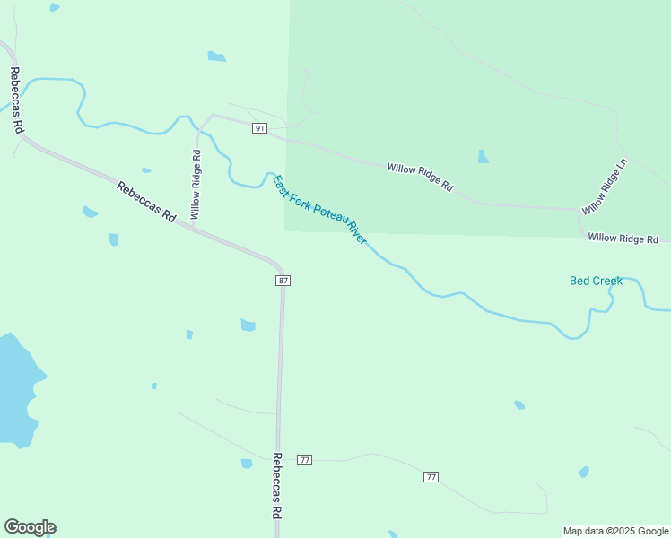 map of restaurants, bars, coffee shops, grocery stores, and more near 3973 Rebeccas Road in Waldron