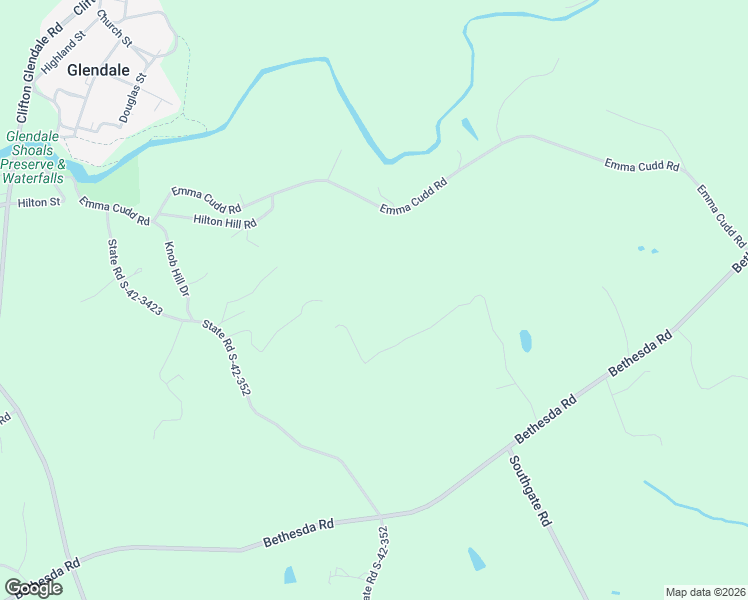 map of restaurants, bars, coffee shops, grocery stores, and more near 380 Indian Creek Road in Spartanburg