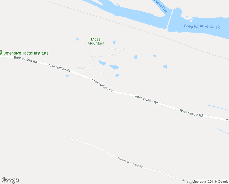 map of restaurants, bars, coffee shops, grocery stores, and more near 23900 Ross Hollow Road in Roland