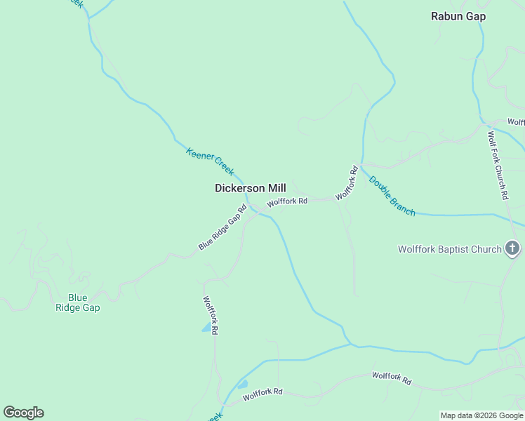 map of restaurants, bars, coffee shops, grocery stores, and more near 4346 Wolffork Road in Rabun Gap