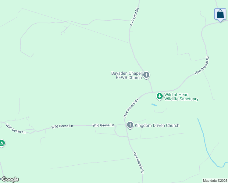 map of restaurants, bars, coffee shops, grocery stores, and more near 470 Haw Branch Road in Richlands
