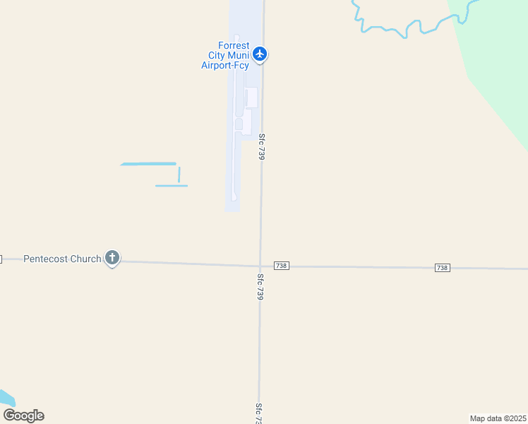 map of restaurants, bars, coffee shops, grocery stores, and more near 512 Sfc 215 in Forrest City