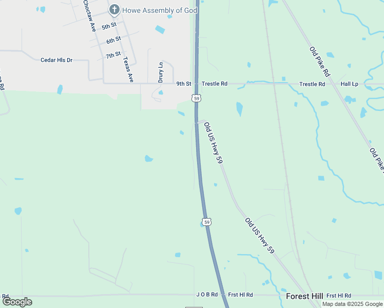 210th Avenue, Howe OK Walk Score