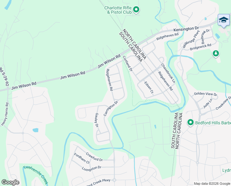map of restaurants, bars, coffee shops, grocery stores, and more near 79067 Ridgehaven Road in Lancaster