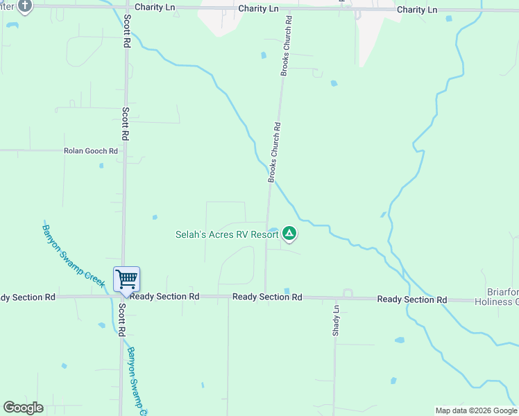 map of restaurants, bars, coffee shops, grocery stores, and more near 228 Brooks Church Road in Hazel Green