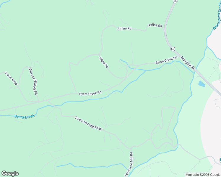 map of restaurants, bars, coffee shops, grocery stores, and more near in Young Harris