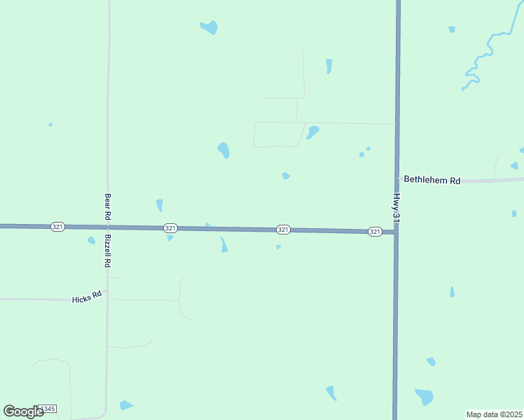 map of restaurants, bars, coffee shops, grocery stores, and more near 7088 Arkansas 321 Spur in Austin