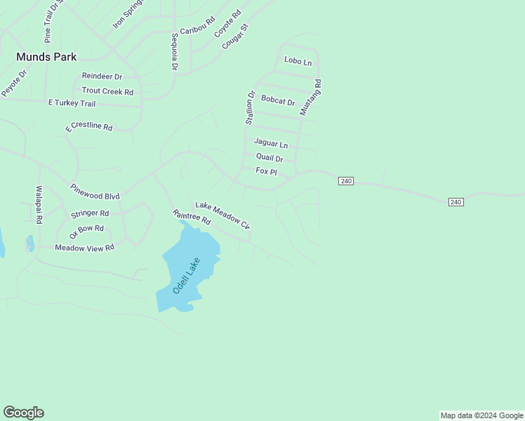 map of restaurants, bars, coffee shops, grocery stores, and more near 1255 Wildwood Place in Sedona