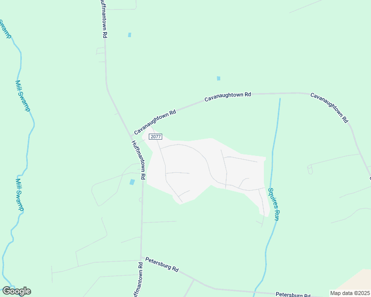 map of restaurants, bars, coffee shops, grocery stores, and more near 208 Deer Haven Drive in Richlands