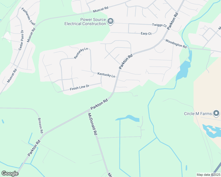 map of restaurants, bars, coffee shops, grocery stores, and more near 6162 Parkton Road in Hope Mills