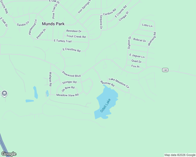 map of restaurants, bars, coffee shops, grocery stores, and more near 945 Raintree Road in Sedona