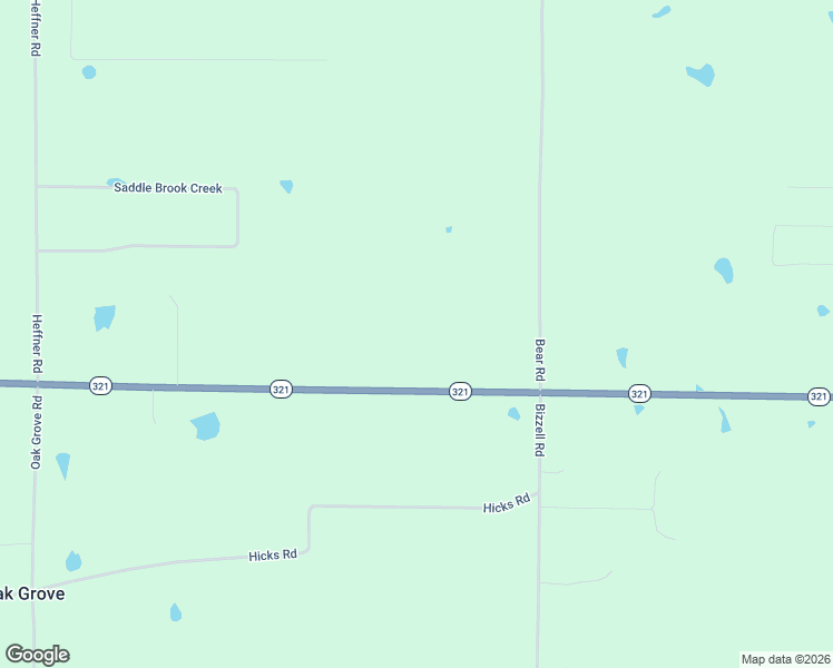 map of restaurants, bars, coffee shops, grocery stores, and more near 6284 Arkansas 321 Spur in Ward