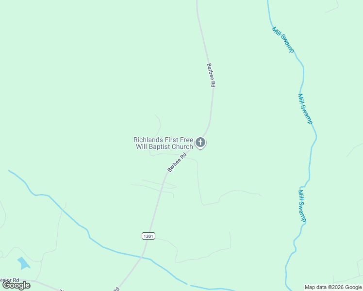 map of restaurants, bars, coffee shops, grocery stores, and more near 303 Barbee Road in Richlands