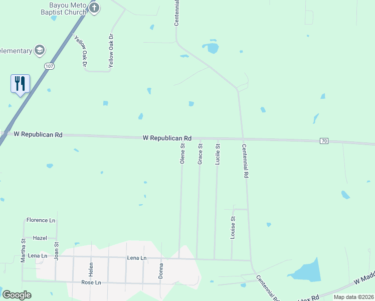 map of restaurants, bars, coffee shops, grocery stores, and more near 7907 Olene Street in Jacksonville