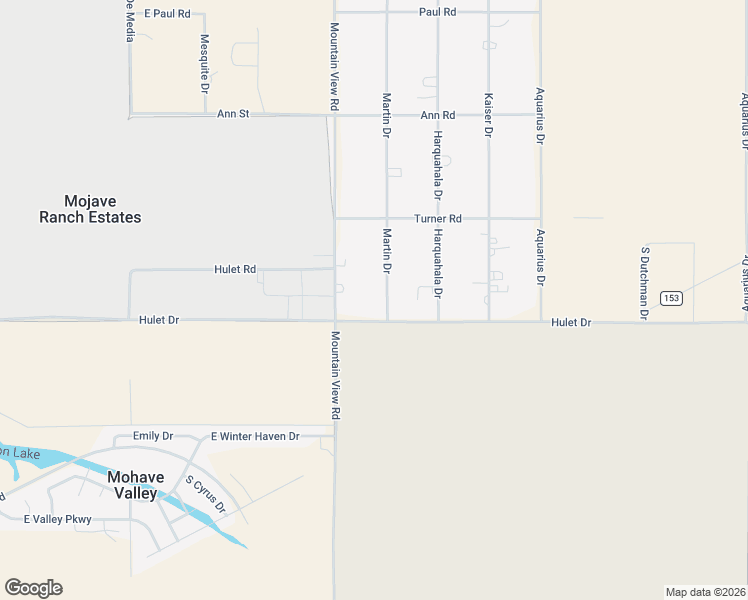 map of restaurants, bars, coffee shops, grocery stores, and more near 7491 Martin Drive in Mohave Valley