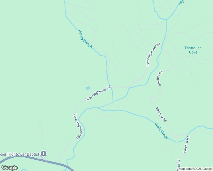 map of restaurants, bars, coffee shops, grocery stores, and more near 575 Parks Road in Hiawassee