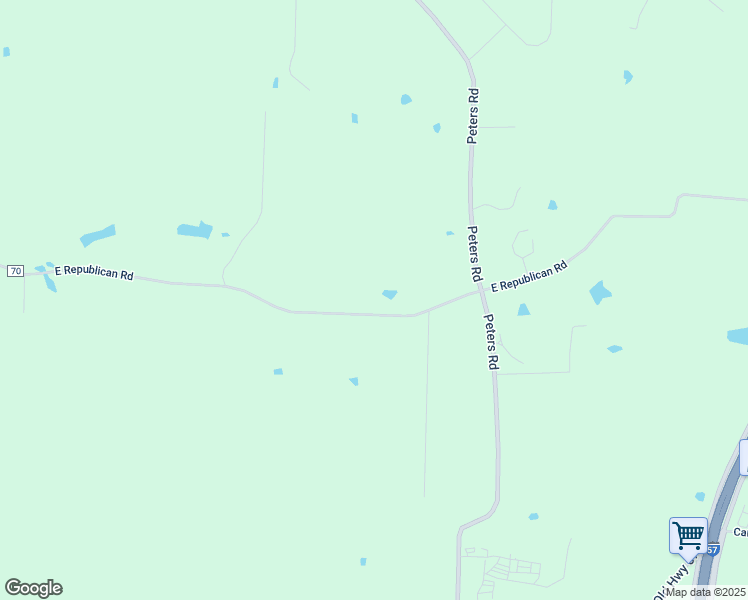 map of restaurants, bars, coffee shops, grocery stores, and more near 1224 East Republican Road in Jacksonville