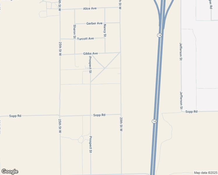map of restaurants, bars, coffee shops, grocery stores, and more near Fickett Avenue in Mojave