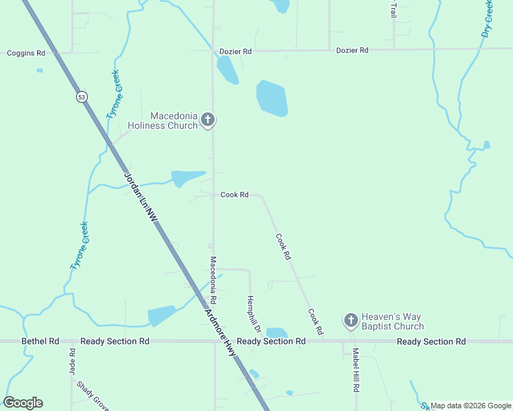 map of restaurants, bars, coffee shops, grocery stores, and more near 340 Cook Road in Ardmore