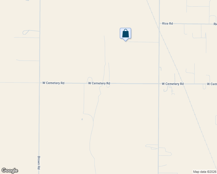 map of restaurants, bars, coffee shops, grocery stores, and more near 9218 W Cemetery Rd in Canyon