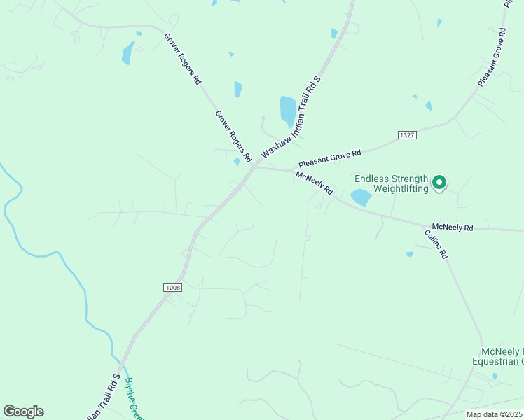 map of restaurants, bars, coffee shops, grocery stores, and more near 2915 Waxhaw Indian Trail Road South in Waxhaw