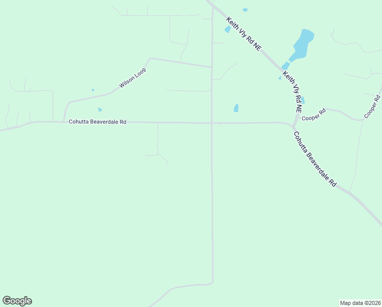 map of restaurants, bars, coffee shops, grocery stores, and more near 1220 Cohutta Beaverdale Road in Cohutta