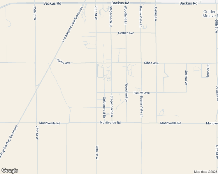 map of restaurants, bars, coffee shops, grocery stores, and more near 8301 Stagecoach Lane in Mojave
