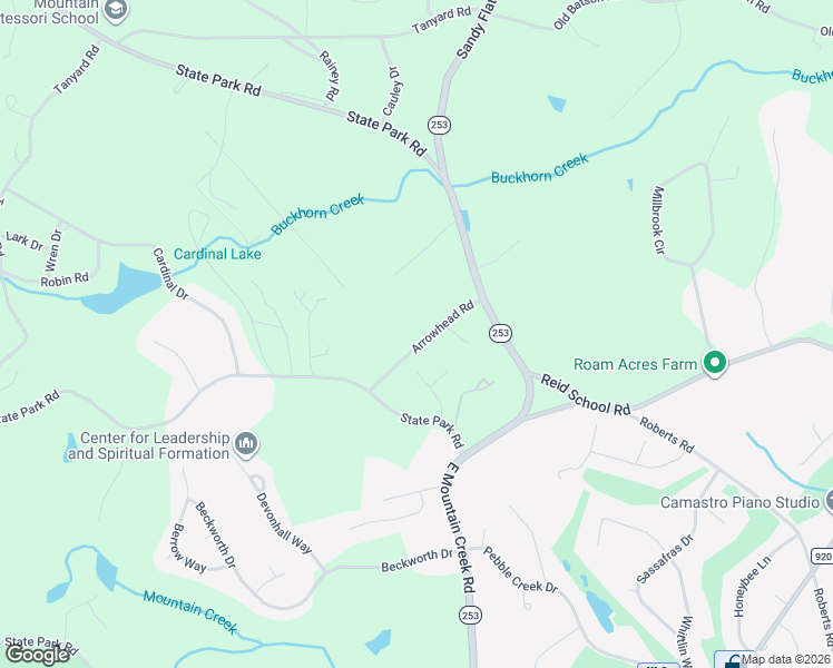 map of restaurants, bars, coffee shops, grocery stores, and more near 4007 State Park Road in Greenville