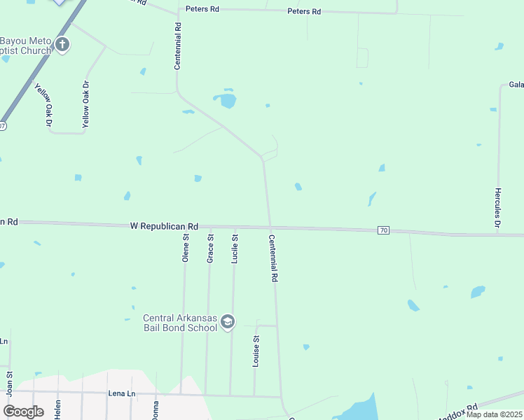 map of restaurants, bars, coffee shops, grocery stores, and more near 8037 Centennial Road in Jacksonville
