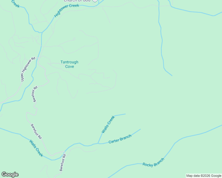map of restaurants, bars, coffee shops, grocery stores, and more near 7027 Black Bear Trail in Hiawassee