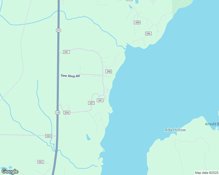 map of restaurants, bars, coffee shops, grocery stores, and more near 32-30 County Road 337 in Iuka