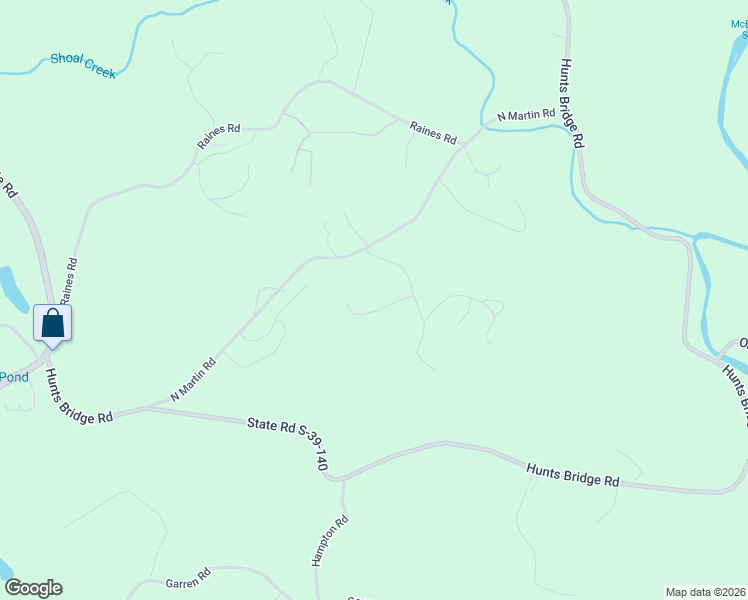 map of restaurants, bars, coffee shops, grocery stores, and more near 110 Mandy Trail in Easley