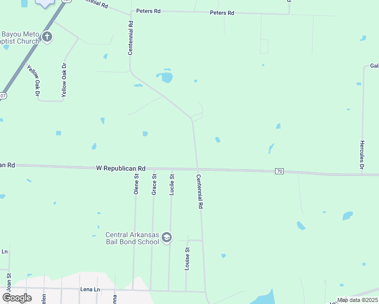 map of restaurants, bars, coffee shops, grocery stores, and more near 8037 Centennial Road in Jacksonville
