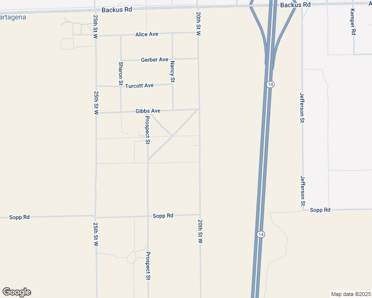 map of restaurants, bars, coffee shops, grocery stores, and more near 8337 20th Street West in Mojave