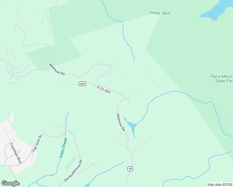map of restaurants, bars, coffee shops, grocery stores, and more near 1311 Altamont Road in Greenville