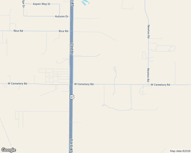 map of restaurants, bars, coffee shops, grocery stores, and more near 7100 W Cemetery Rd in Canyon