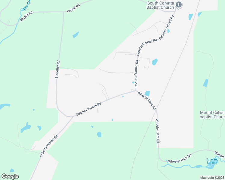 map of restaurants, bars, coffee shops, grocery stores, and more near 4949 Cohutta Varnell Road in Cohutta