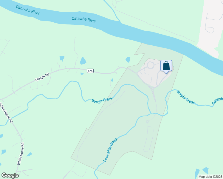 map of restaurants, bars, coffee shops, grocery stores, and more near 2768 Sturgis Road in Rock Hill
