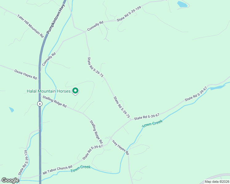 map of restaurants, bars, coffee shops, grocery stores, and more near 311 Washington Lesley Road in Pickens
