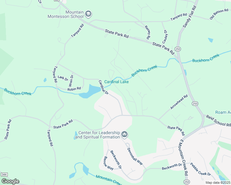 map of restaurants, bars, coffee shops, grocery stores, and more near 303 Cardinal Drive in Greenville