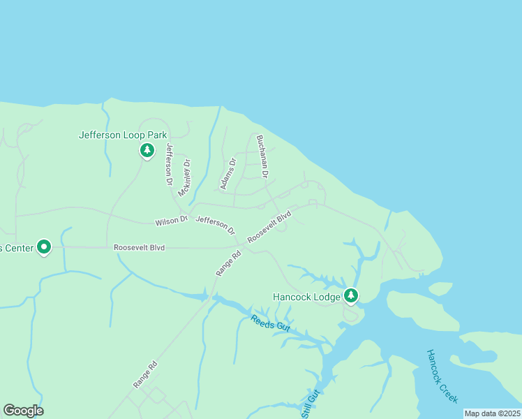 map of restaurants, bars, coffee shops, grocery stores, and more near 8 Arthur Drive in Havelock